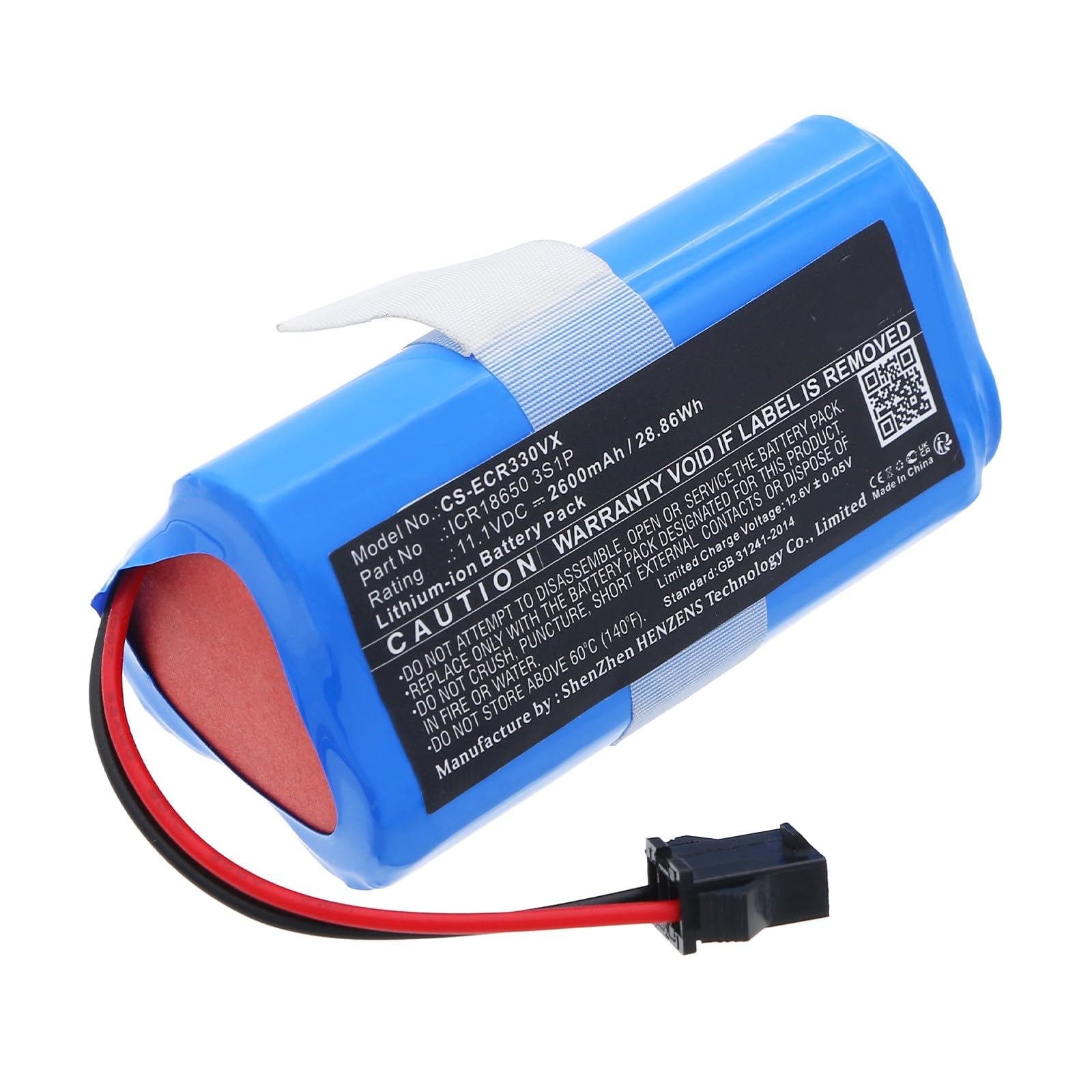 Amazon.com: Zenander 11.1V ICR18650 3S1P Battery Replacement for